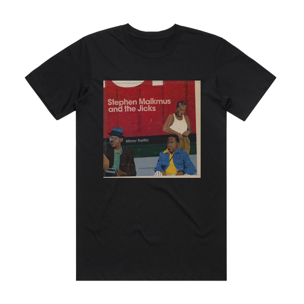 Stephen Malkmus and the Jicks Mirror Traffic Album Cover T-Shirt Black