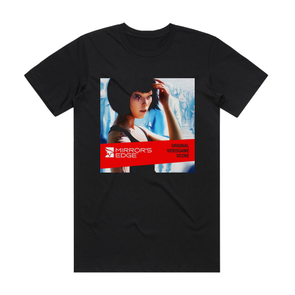 Solar Fields Mirrors Edge Original Videogame Score Album Cover T-Shirt Black