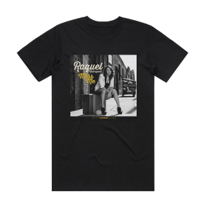 Raquel Rodriguez Miss Me Album Cover T-Shirt Black