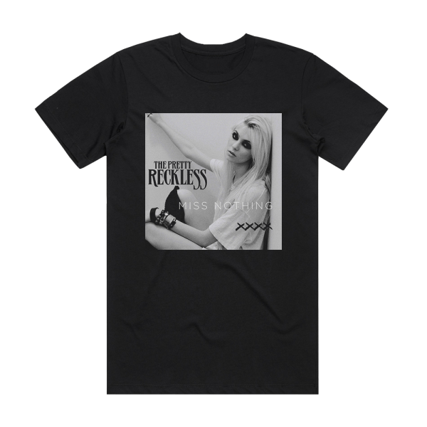 The Pretty Reckless Miss Nothing Album Cover T-Shirt Black