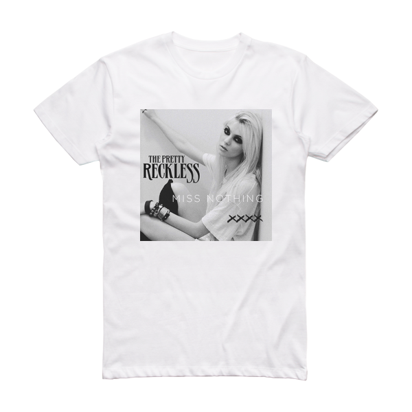 The Pretty Reckless Miss Nothing Album Cover T-Shirt White