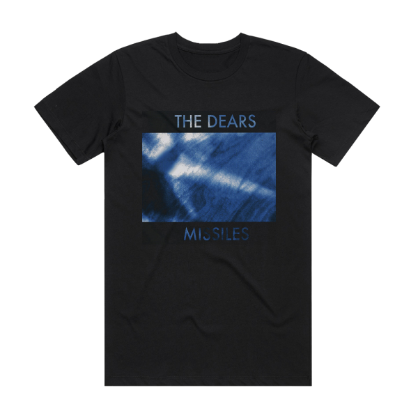 The Dears Missiles Album Cover T-Shirt Black