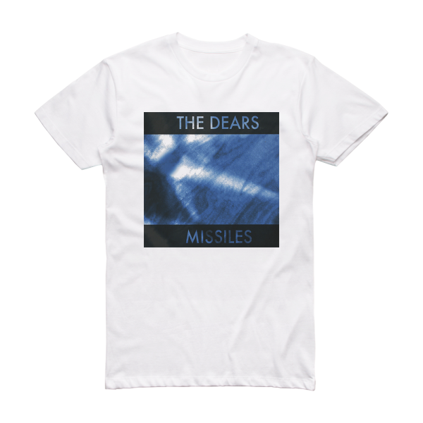 The Dears Missiles Album Cover T-Shirt White
