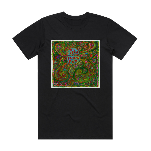 The Clean Mister Pop Album Cover T-Shirt Black