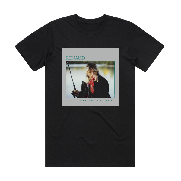 Renaud Mistral Gagnant Album Cover T-Shirt Black