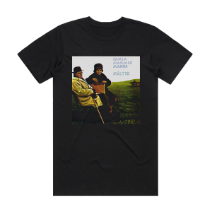 Samla Mammas Manna Mltid Album Cover T-Shirt Black