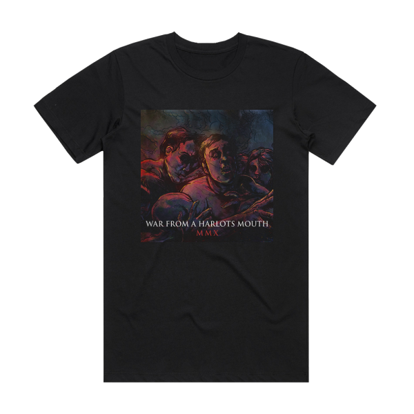 War From a Harlots Mouth Mmx Album Cover T-Shirt Black