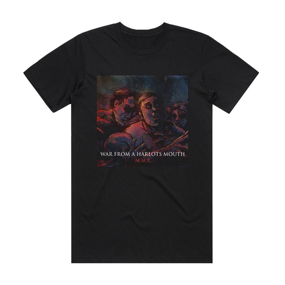 War From a Harlots Mouth Mmx Album Cover T-Shirt Black – ALBUM COVER T ...