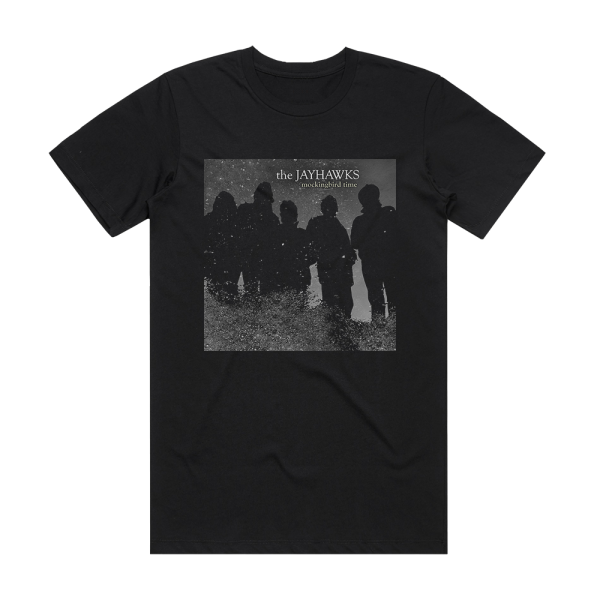 The Jayhawks Mockingbird Time 1 Album Cover T-Shirt Black