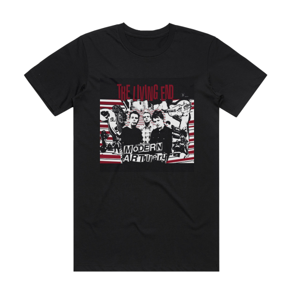 The Living End Modern Artillery Album Cover T-Shirt Black