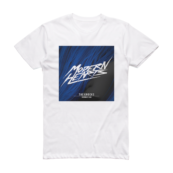 The Knocks Modern Hearts Album Cover T-Shirt White