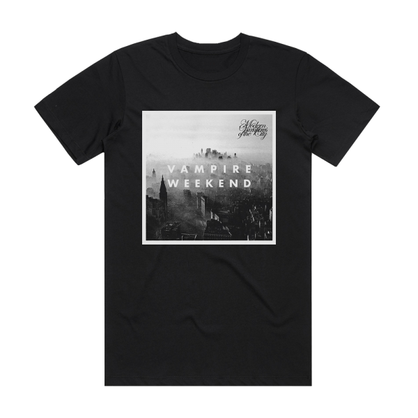 Vampire Weekend Modern Vampires Of The City Album Cover T-Shirt Black