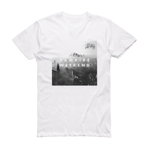 Vampire Weekend Modern Vampires Of The City Album Cover T-Shirt White