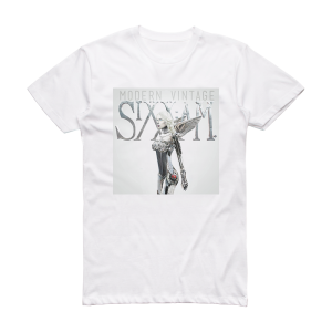SixxA M Modern Vintage Album Cover T-Shirt White