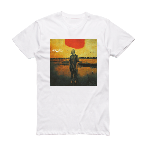Salif Keita Moffou Album Cover T-Shirt White