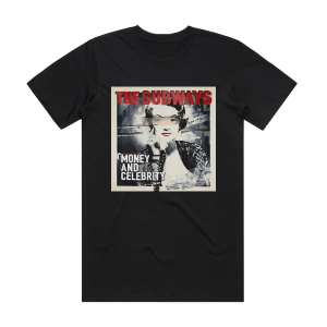 The Subways Money And Celebrity Album Cover T-Shirt Black