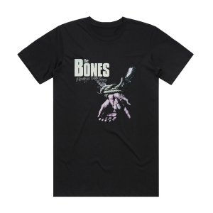 The Bones Monkeys With Guns Album Cover T-Shirt Black