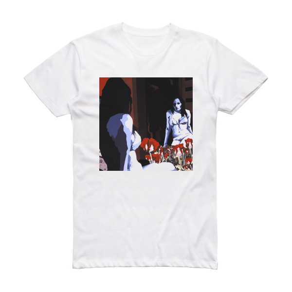 The Icarus Line Mono 1 Album Cover T-Shirt White