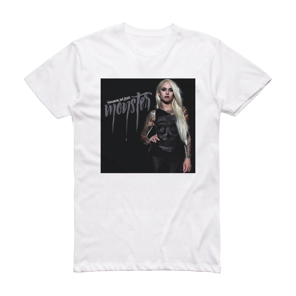 Stitched Up Heart Monster Album Cover T-Shirt White
