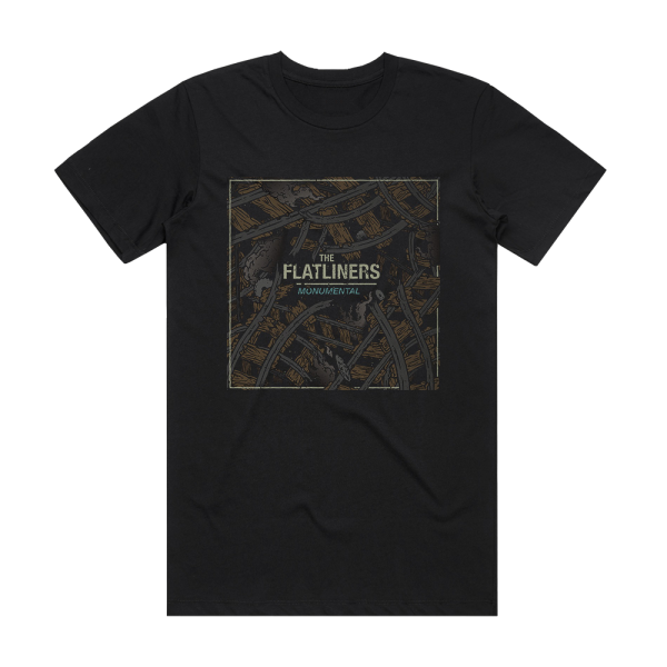 The Flatliners Monumental Album Cover T-Shirt Black