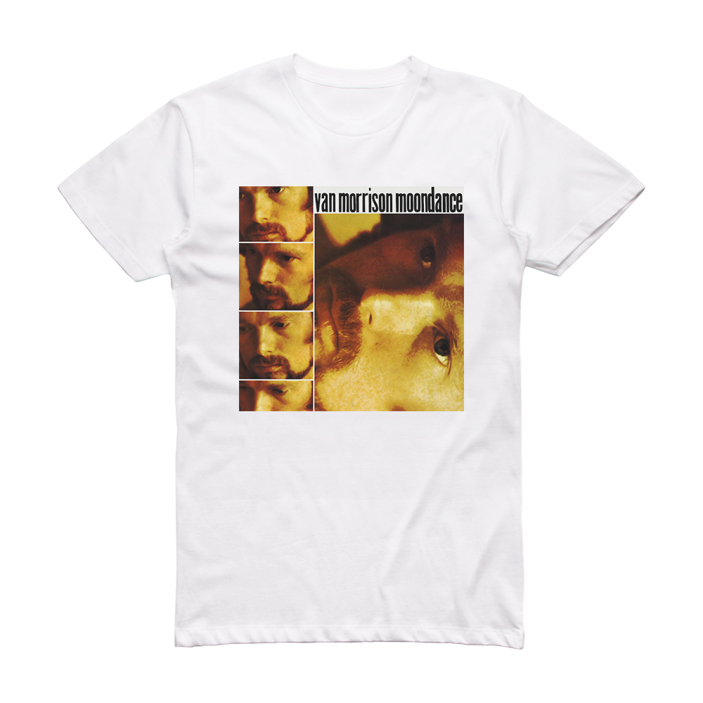 Van Morrison Moondance 2 Album Cover T-Shirt White – ALBUM COVER T-SHIRTS