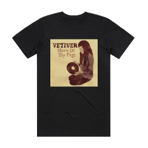 Vetiver More Of The Past Album Cover T-Shirt Black