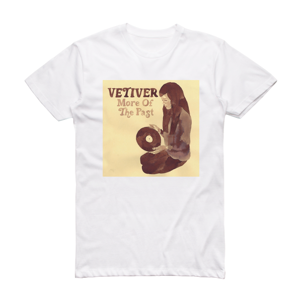 Vetiver More Of The Past Album Cover T-Shirt White