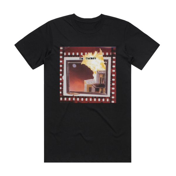 The Thermals More Parts Per Million Album Cover T-Shirt Black