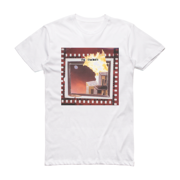 The Thermals More Parts Per Million Album Cover T-Shirt White