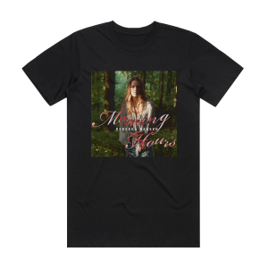 Rebekka Bakken Morning Hours Album Cover T-Shirt Black