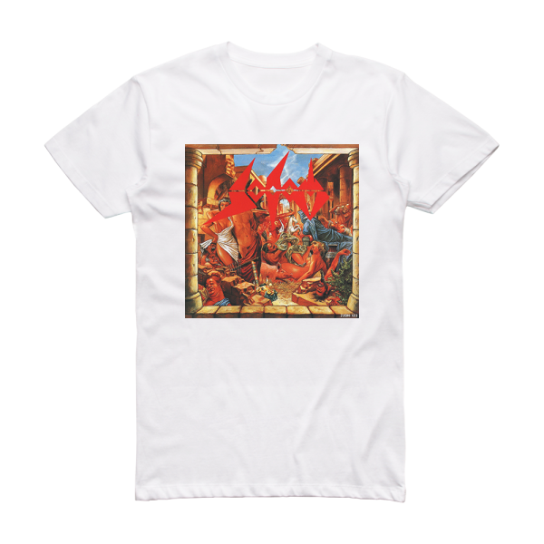 Sodom Mortal Way Of Live 2 Album Cover T-Shirt White