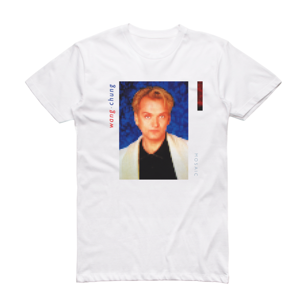 Wang Chung Mosaic 2 Album Cover T-Shirt White