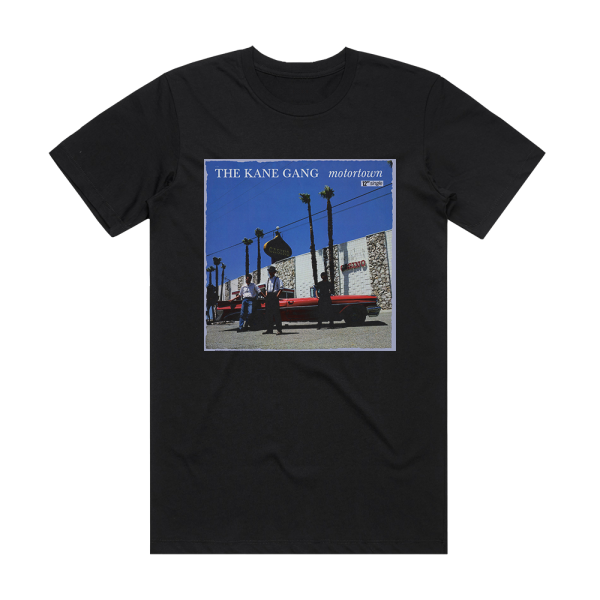 The Kane Gang Motortown Album Cover T-Shirt Black