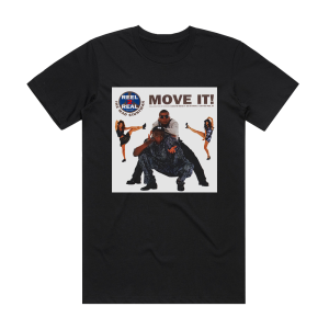 Reel 2 Real Move It Album Cover T-Shirt Black