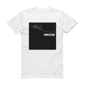Simple Plan Mtv Hard Rock Live 2 Album Cover T-Shirt White