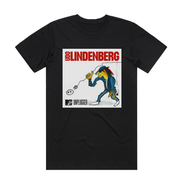 Udo Lindenberg Mtv Unplugged Live Aus Dem Hotel Atlantic Album Cover T-Shirt Black