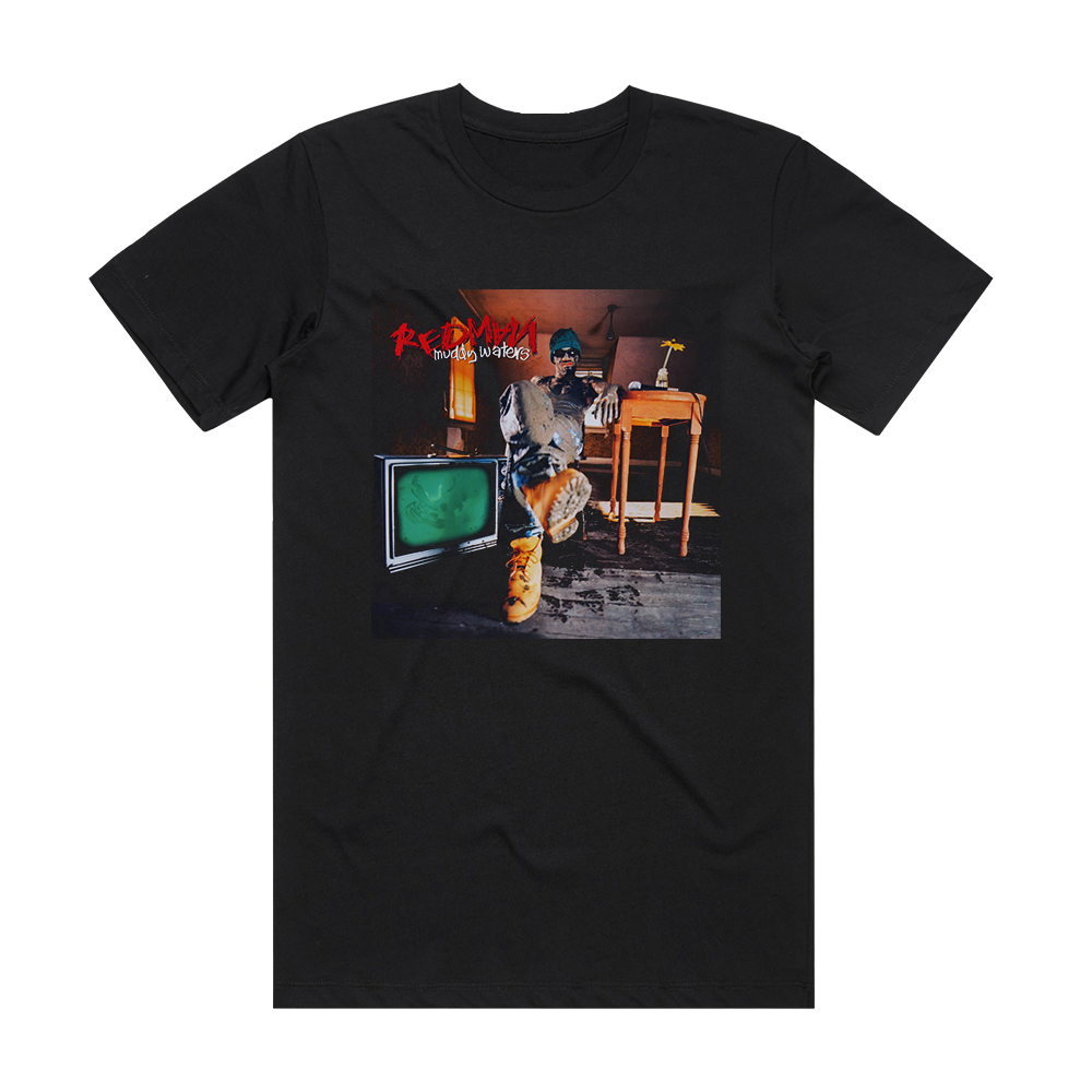 Redman Muddy Waters Album Cover T-Shirt Black – ALBUM COVER T-SHIRTS