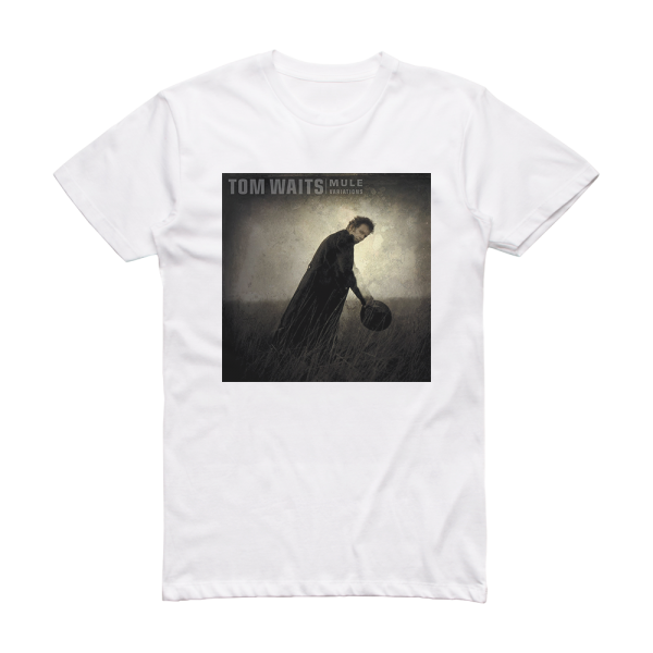 Tom Waits Mule Variations Album Cover T-Shirt White