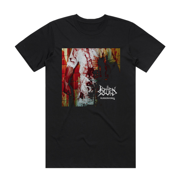 Rotten Sound Murderworks Album Cover T-Shirt Black