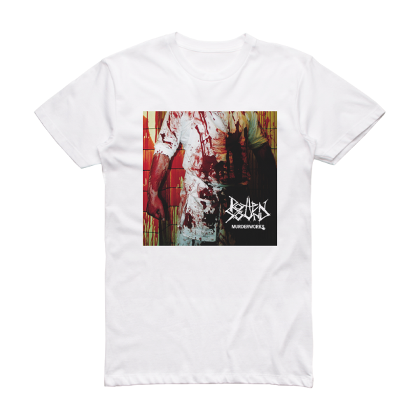 Rotten Sound Murderworks Album Cover T-Shirt White