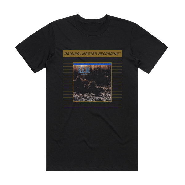 R E M Murmur 1 Album Cover T-Shirt Black