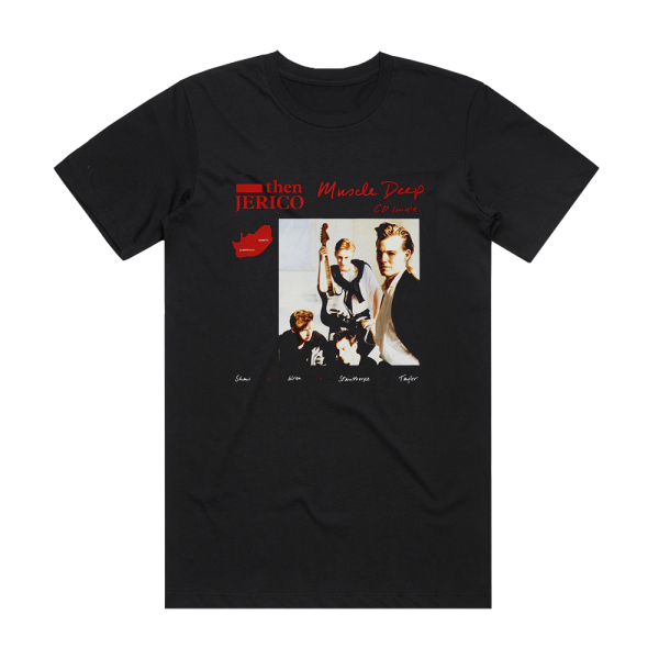 Then Jerico Muscle Deep Album Cover T-Shirt Black