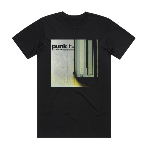 Punk TV Music For The Broken Keys Album Cover T-Shirt Black