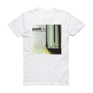 Punk TV Music For The Broken Keys Album Cover T-Shirt White