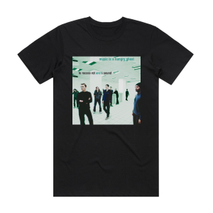 To Rococo Rot Music Is A Hungry Ghost Album Cover T-Shirt Black