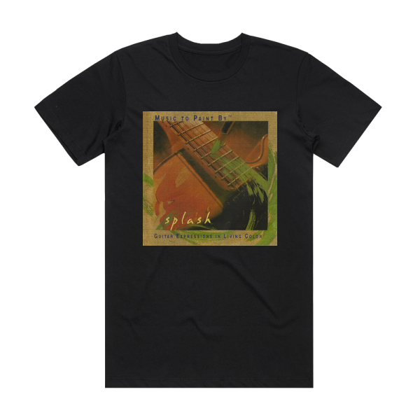Phil Keaggy Music To Paint By Splash Album Cover T-Shirt Black