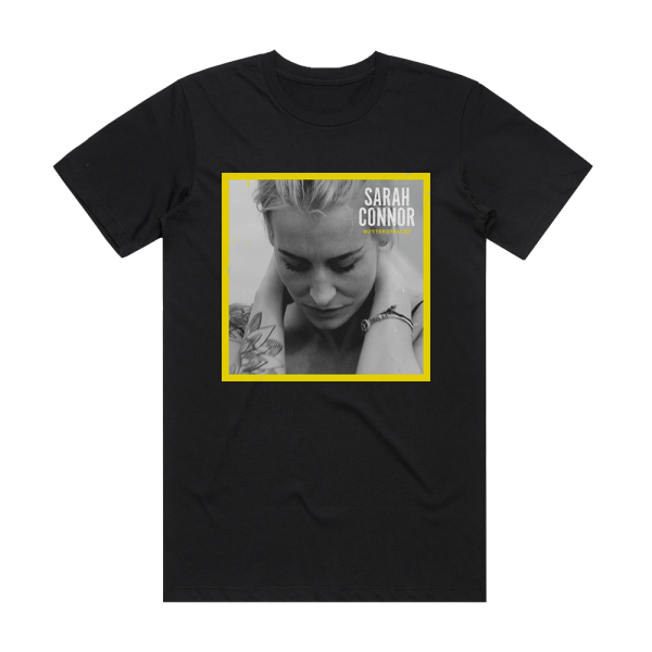 Sarah Connor Muttersprache Album Cover T-Shirt Black