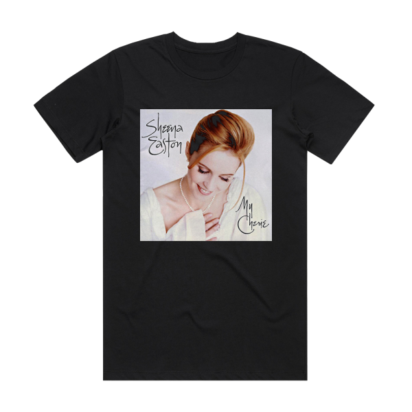 Sheena Easton My Cherie Album Cover T-Shirt Black