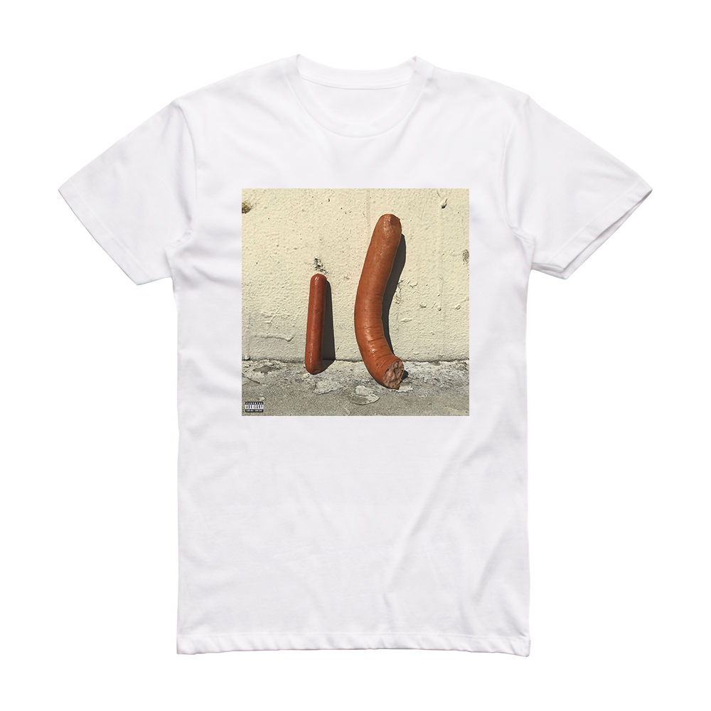 3oh3 My Dick Album Cover T Shirt White Album Cover T Shirts