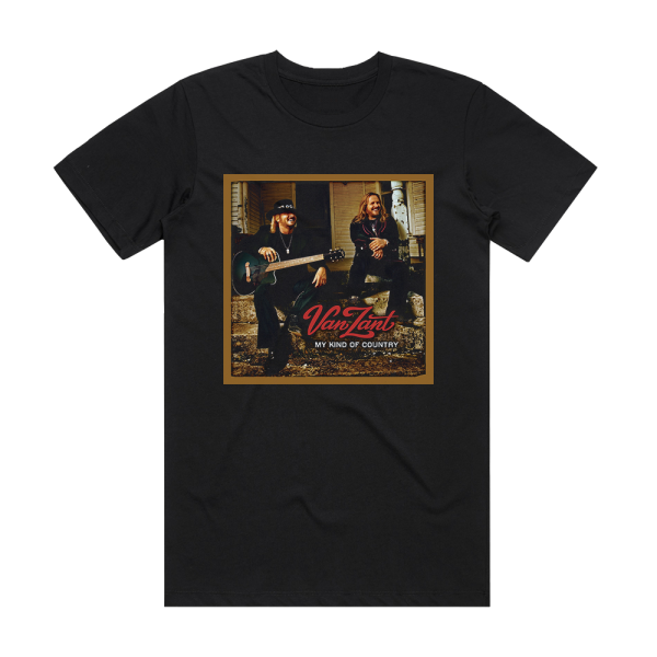 Van Zant My Kind Of Country Album Cover T-Shirt Black